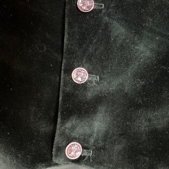 Vintage Scottish wool and velvet formal attire - Picture 3 of 6